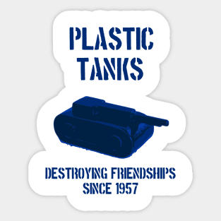 Plastic tanks Sticker